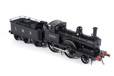 Lot 240 - A metal kit-built 0-gauge 2-4-0 locomotive and six-wheel tender