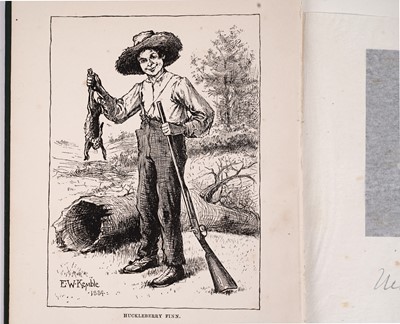 Lot 236 - Mark Twain, Huckleberry Finn, 1st Edition