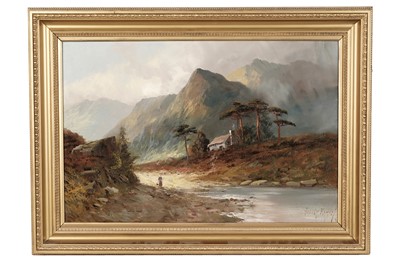 Lot 130 - Aubrey Ramus - Highland View on the Shore of a Loch | oil