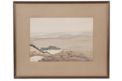 Lot 360 - Veronica Burleigh - Rolling Landscape | watercolour