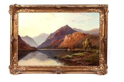 Lot 152 - Alfred de Breanski Jnr - Evening at Stronachlachar | oil