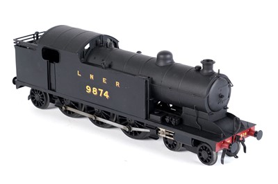 Lot 254 - A metal kit-built 0-gauge 4-6-2 tank locomotive