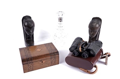 Lot 140 - A cased pair of Carl Zeiss ‘Jenoptem’ 10x50W binoculars