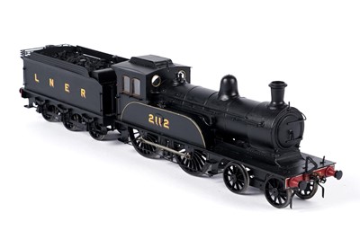 Lot 262 - A metal kit-built 0-gauge 4-4-0 locomotive and six-wheel tender