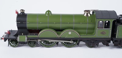 Lot 273 - A metal kit-built 0-gauge 4-4-0 locomotive and six-wheel tender