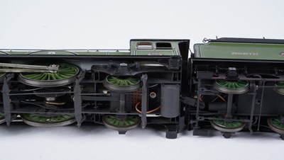 Lot 273 - A metal kit-built 0-gauge 4-4-0 locomotive and six-wheel tender