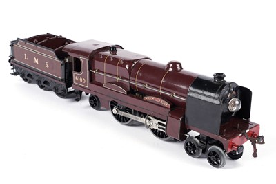 Lot 277 - A Hornby 0-gauge 4-4-2 locomotive and six-wheel tender