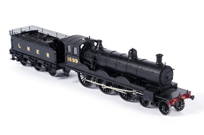 Lot 281 - A metal kit-built 0-gauge 4-6-0 locomotive and six-wheel tender