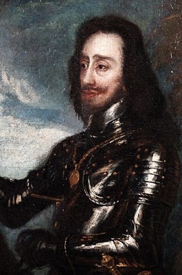 Lot 98 - After Sir Anthony van Dyck - Equestrian Portrait of Charles I | oil