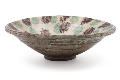 Lot 437 - A Swat Valley earthenware bowl