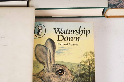 Lot 56 - A collection of Richard Adams novels, most first editions and signed