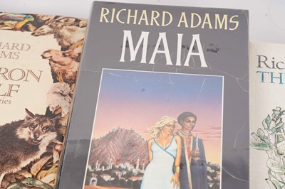 Lot 56 - A collection of Richard Adams novels, most first editions and signed
