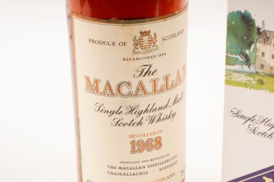 Lot 155 - A bottle of The Macallan 18 Years Old Single Highland Malt Scotch Whisky