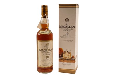 Lot 219 - A bottle of The Macallan 10 Years Old Single Highland Malt Scotch Whisky