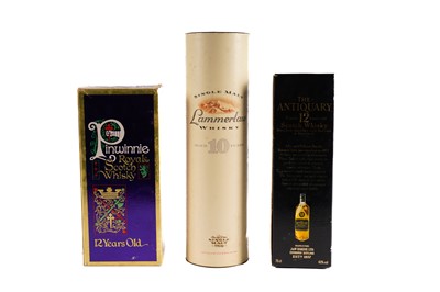 Lot 135 - Three bottles of whisky