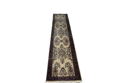 Lot 109 - A Caucasian Persian runner