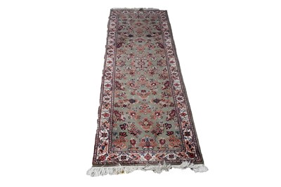 Lot 110 - A Persian Nain runner