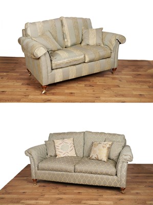 Lot 42 - Derwent: two near matching sofas