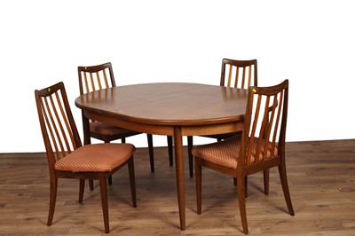 Lot 53 - A G Plan table and four chairs