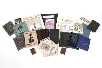 Lot 176 - Miniature books, publications and ephemera