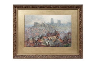 Lot 11 - 20th Century British School - View of Durham Cathedral | watercolour