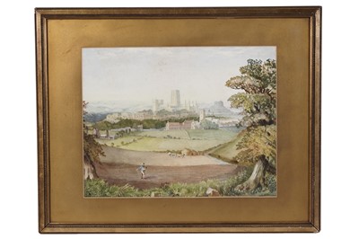 Lot 62 - Marie R*** - The Prospect of Durham | watercolour