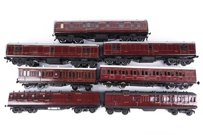 Lot 329 - Seven 0-gauge passenger carriages