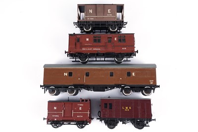 Lot 344 - Five 0-gauge coaches