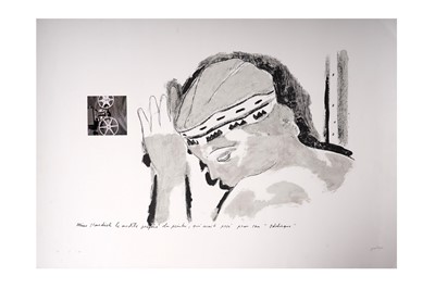 Lot 319 - Jean Le Gac - Odalisque | limited edition lithograph and photograph