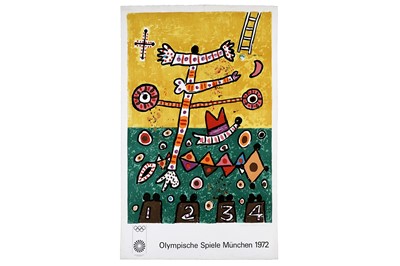 Lot 1177 - Alan Davie - Olympic Games Munich 1972 | signed limited edition lithograph