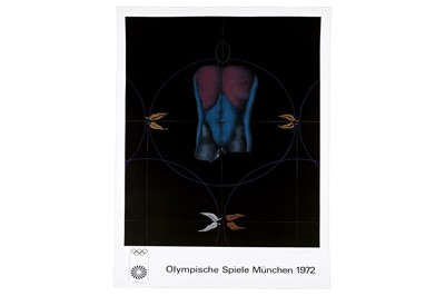 Lot 1178 - Paul Wunderlich - Olympic Games Munich 1972 poster | signed limited edition lithograph
