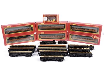 Lot 347 - A metal kit-build 00-gauge 2-8-0 locomotive and tender; and other 00-gauge models