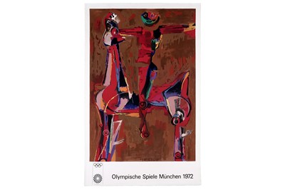 Lot 1181 - Marino Marini - Olympic Games Munich 1972 poster | signed lithograph