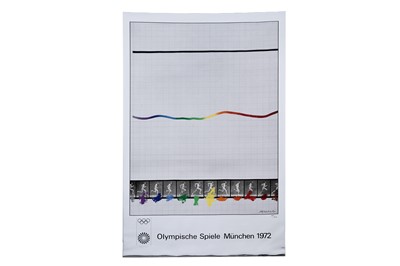 Lot 1182 - Shūsaku Arakawa - Olympic Games Munich 1972 poster | limited edition serigraph