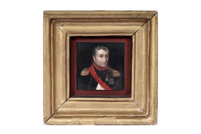 Lot 90 - Early 19th Century British School - Portrait Miniature of Napoleon Bonaparte | oil