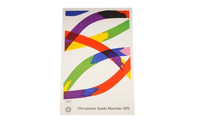 Lot 1193 - Piero Dorazio - Olympic Games Munich 1972 poster | artist's proof signed lithograph