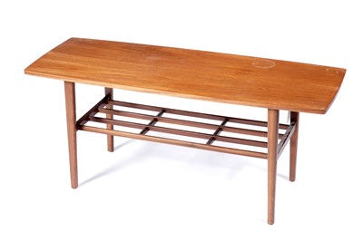 Lot 45 - After Grete Jalk for Glostrup Møbelfabrik: a Mid Century teak coffee table