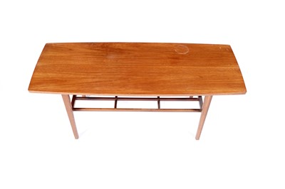 Lot 45 - After Grete Jalk for Glostrup Møbelfabrik: a Mid Century teak coffee table