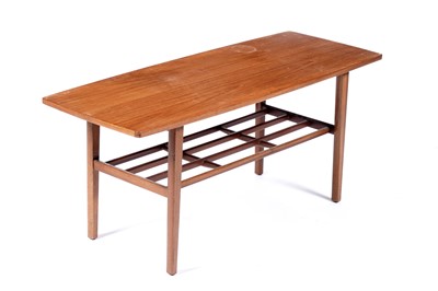 Lot 45 - After Grete Jalk for Glostrup Møbelfabrik: a Mid Century teak coffee table