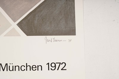 Lot 1195 - Jacob Lawrence - Olympic Games Munich 1972 poster | signed serigraph