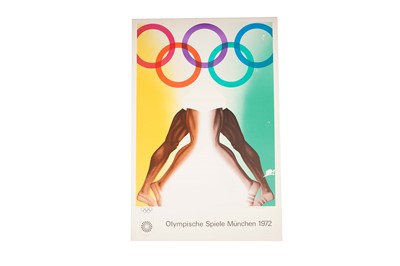 Lot 1196 - Allen Jones RA - Olympic Games Munich 1972 poster | signed limited edition serigraph