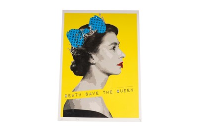 Lot 1044 - Death NYC - "Death Save the Queen" | artist's proof screenprint