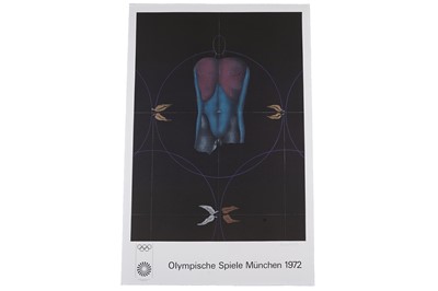 Lot 1201 - Paul Wunderlich - Olympic Games Munich 1972 poster | signed lithograph