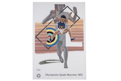 Lot 274 - Peter Phillips - Olympic Games Munich 1972 poster | limited edition serigraph