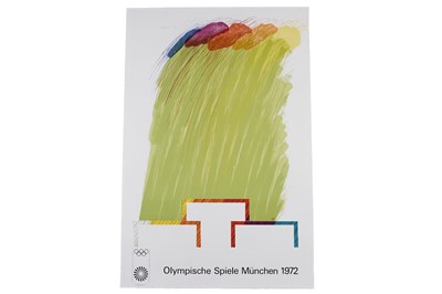 Lot 1204 - Richard Smith CBE - Olympic Games Munich 1972 poster | signed lithograph collage