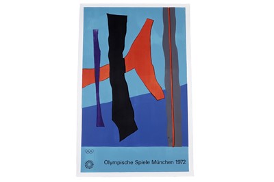 Lot 1205 - Fritz Winter - Olympic Games Munich 1972 poster | signed lithograph