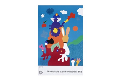 Lot 279 - After Otmar Alt - Olympic Games Munich 1972 poster | serigraph