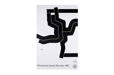 Lot 1215 - After Eduardo Chillida - Olympic Games Munich 1972 poster | serigraph