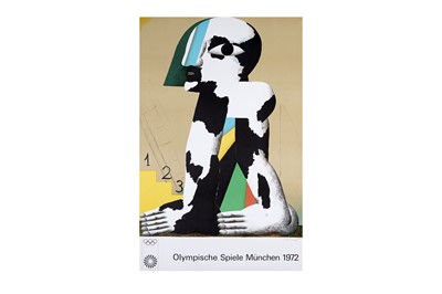 Lot 1216 - After Horst Antes - Olympic Games Munich 1972 poster | lithograph