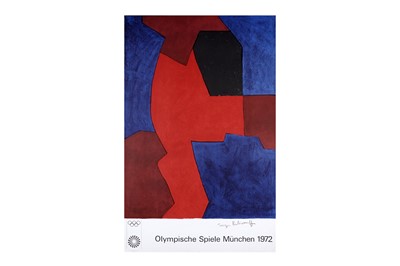 Lot 1218 - After Serge Poliakoff - Olympic Games Munich 1972 poster | lithograph